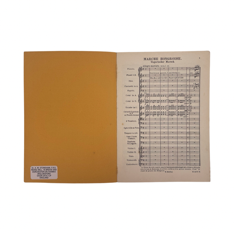 Donajowskis Miniature Scores No 67 Berlioz La Damnation De Faust; Donajowskis, E