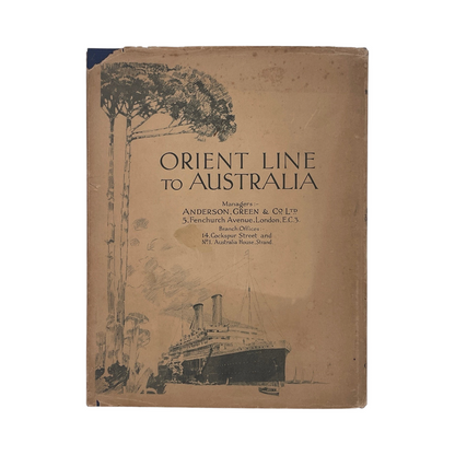 The Norwegian Fjords; The Orient Line