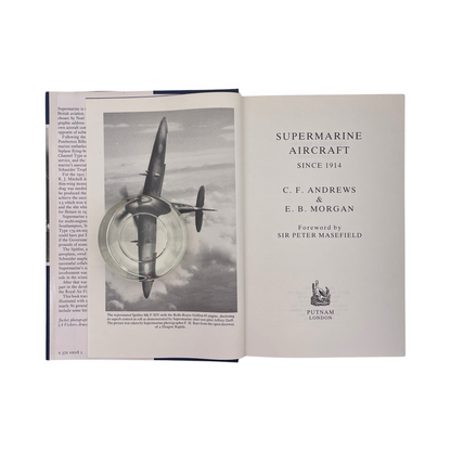 Supermarine Aircraft Since 1914; Andrews, C F.; Morgan, E B