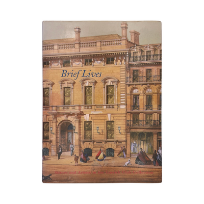 Brief Lives Sitters & Artists In The Garrick Club Collection Burnim Baskett Hardcover Book