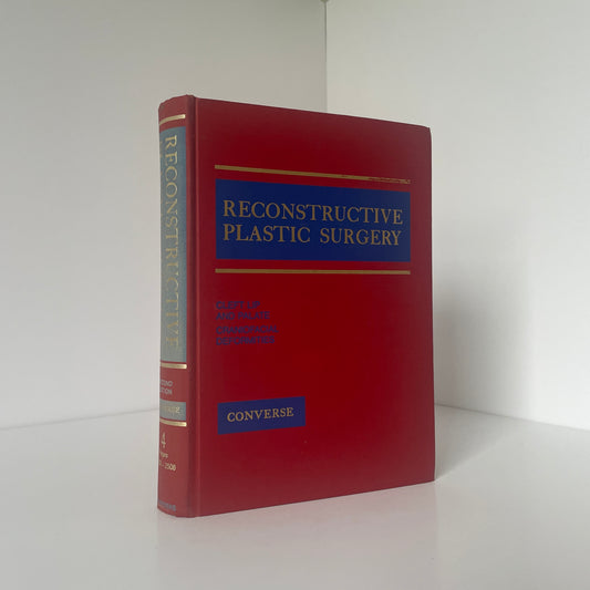 Reconstructive Plastic Surgery Volume 4 Converse John Marquis Hardcover Book