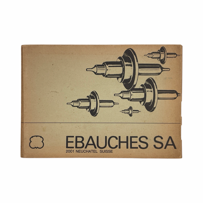 Ebauches SA 2001 Neuchatel Suisse; Ebauches SA, Softcover, Book