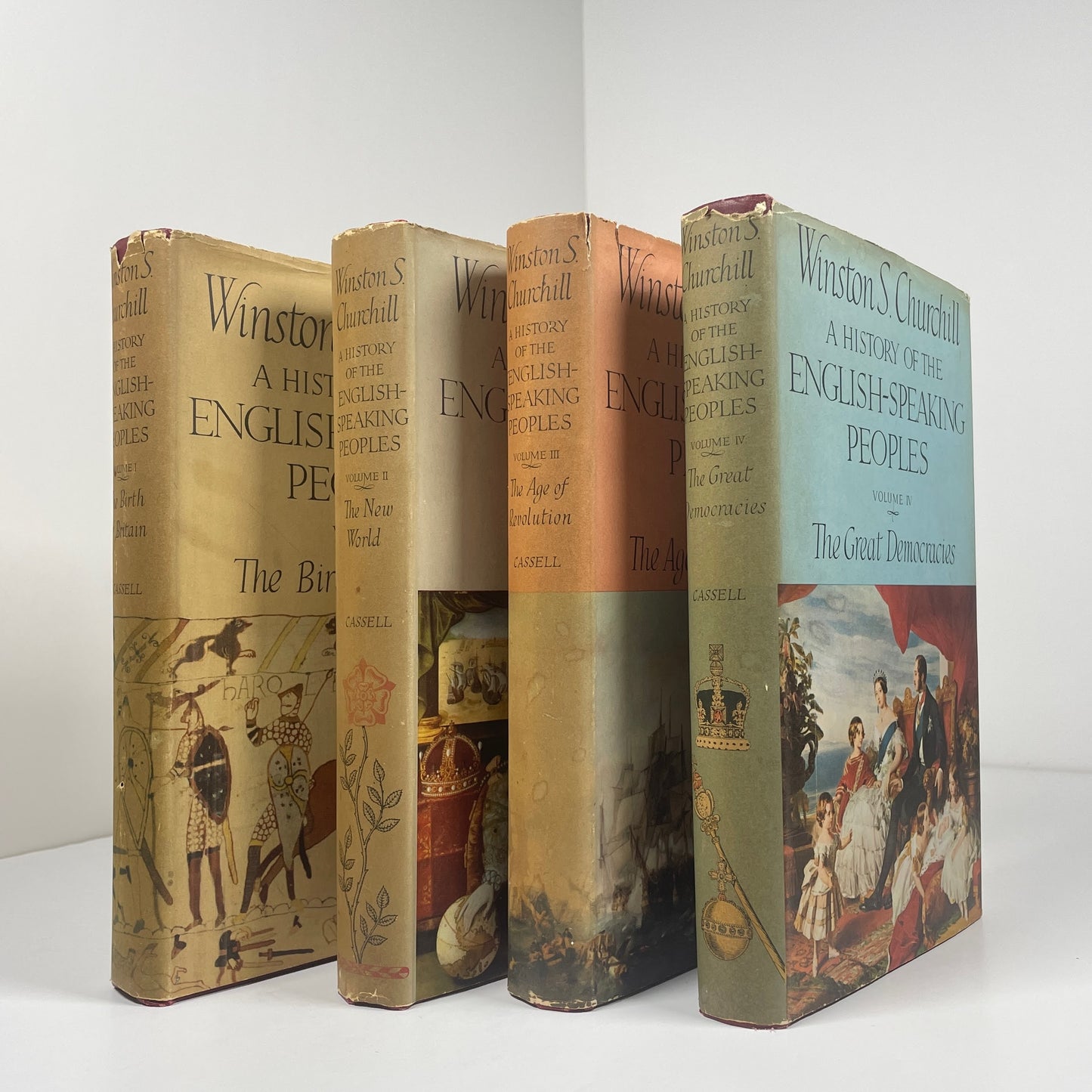 A History Of The English Speaking Peoples 4 Volume Set; Churchill, Winston S.