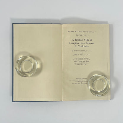 A Roman Villa At Langton, Near Malton E. Yorkshire; Corder, Philip; Kirk, John L