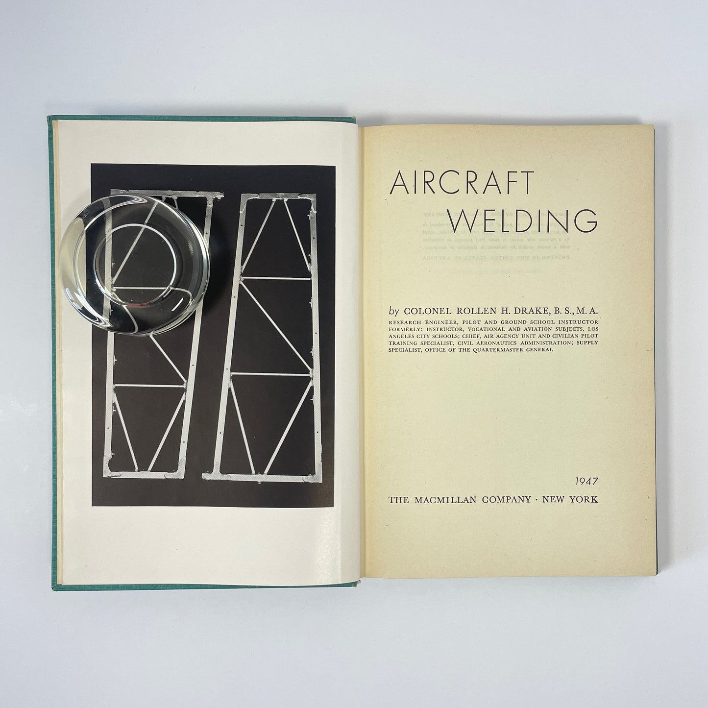 Aircraft Welding, Drake's Aircraft Mechanic Series; Drake, Colonel Rollen H