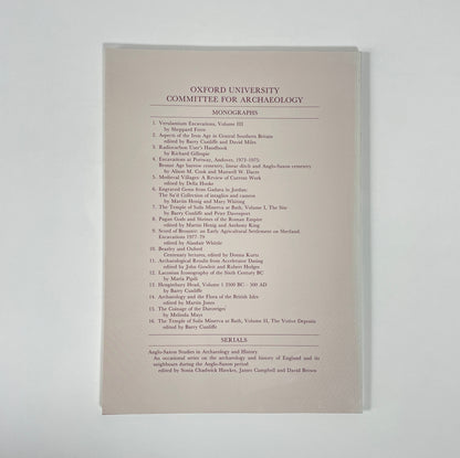 Archaeology And The Flora Of The British Isles; Jones, Martin