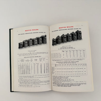 Beeston Robin Hood Catalogue Sectional Boilers Domestic Boilers Radiators Valves Pipes 1947; Beeston Boiler Co Ltd