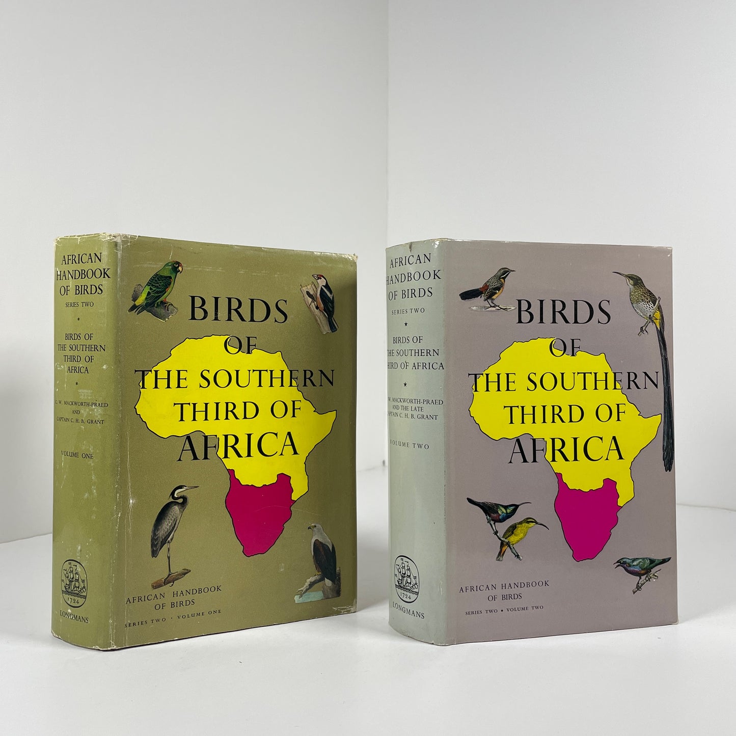 Birds Of The Southern Third Of Africa 2 Volume Set; Mackworth - Praed, C.W.; Grant, Captain C.H.B.