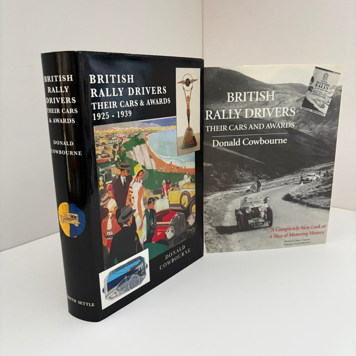 British Rally Drivers Their Cars & Awards 1925 - 1939 And Promotional Flyer; Cowbourne, Donald