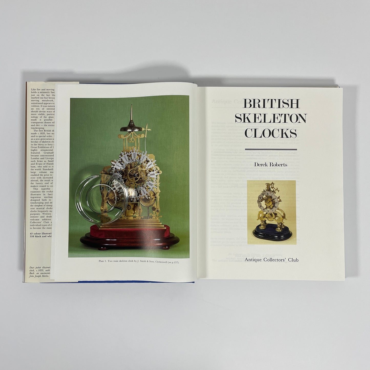 British Skeleton Clocks; Roberts, Derek