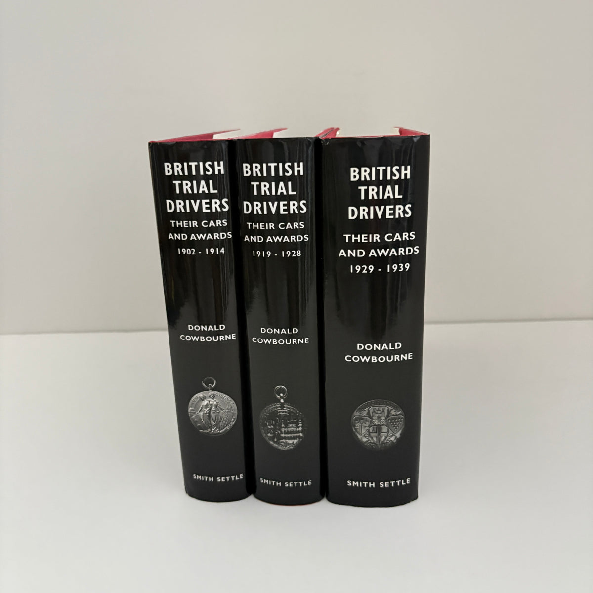 British Trial Drivers Their Cars And Awards 3 Volume Set 1902 - 1914, 1919 - 1928 And 1929 - 1939; Cowbourne, Donald