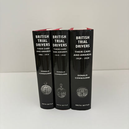 British Trial Drivers Their Cars And Awards 3 Volume Set 1902 - 1914, 1919 - 1928 And 1929 - 1939; Cowbourne, Donald