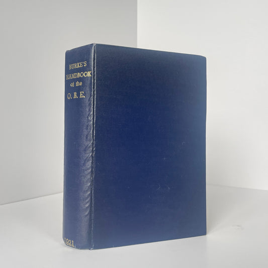 Burkes Handbook To The Most Excellent Order Of The British Empire; Winton Thorpe, W
