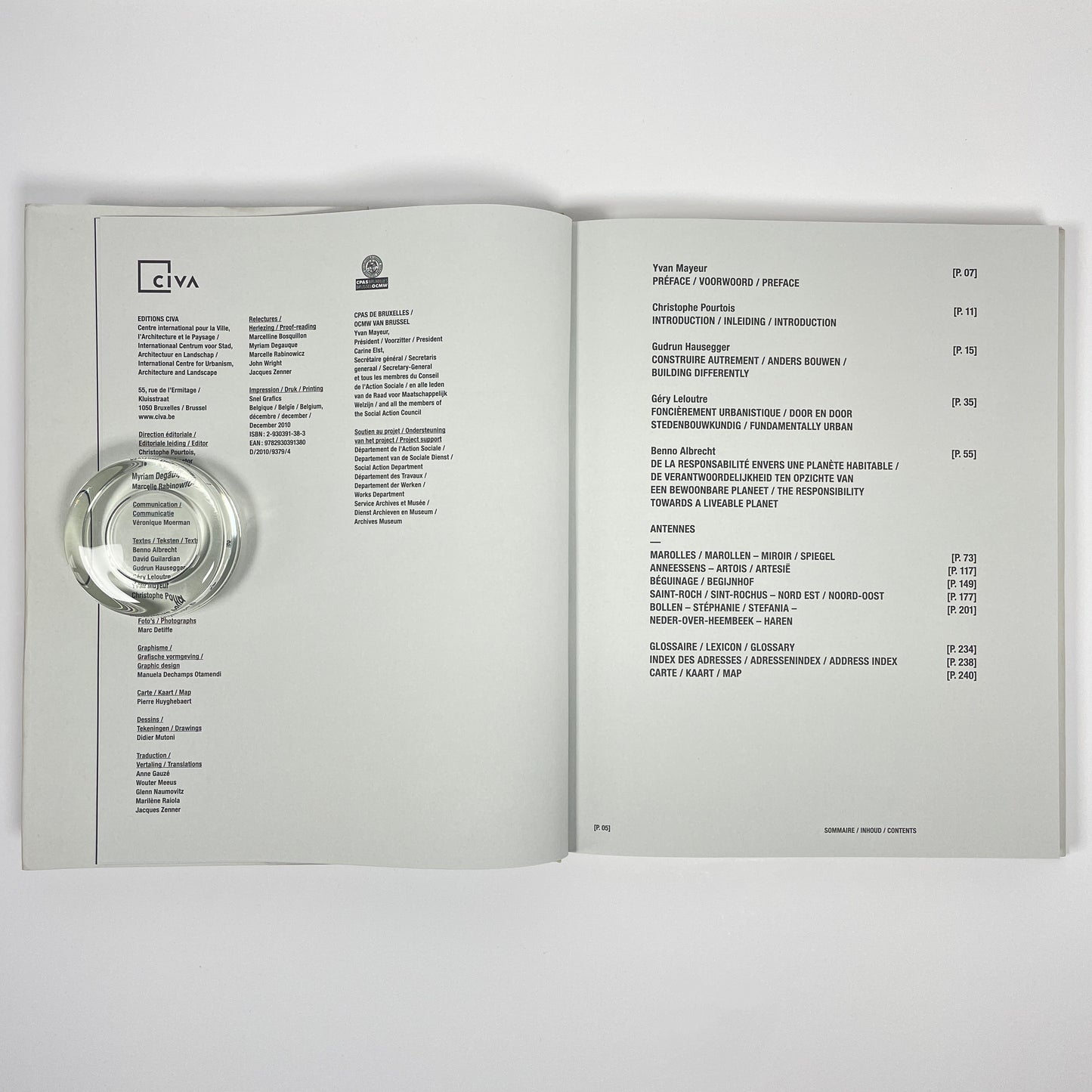 City Of Brussels CPAS Architectural Heritage In The Making; Pourtois, Christophe