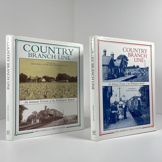 Country Branch Line An Intimate Portrait Of The Watlington Branch (  2 Volume Set ); Karau, Paul; Turner, Chris