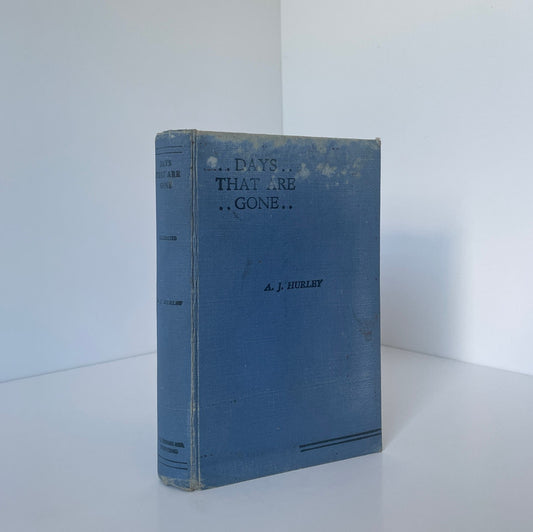 Days That Are Gone Hurley A J Hardcover Book