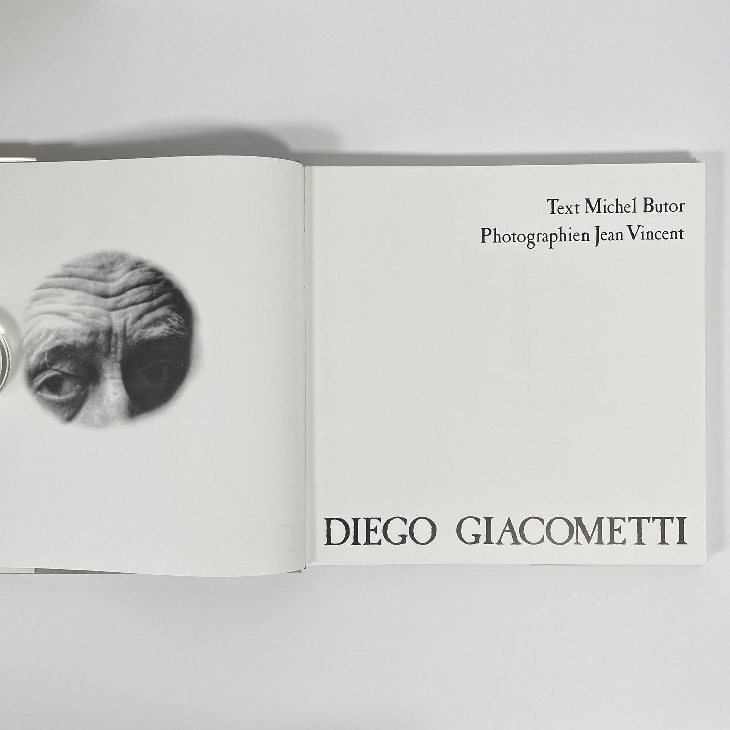 Diego Giacometti; Butor, Michel