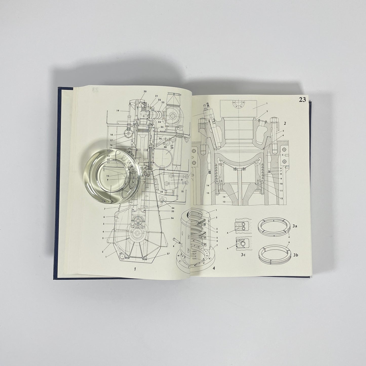 Diesel Motor Ships Engines And Machinery, Text & Drawings; Knak, Christen