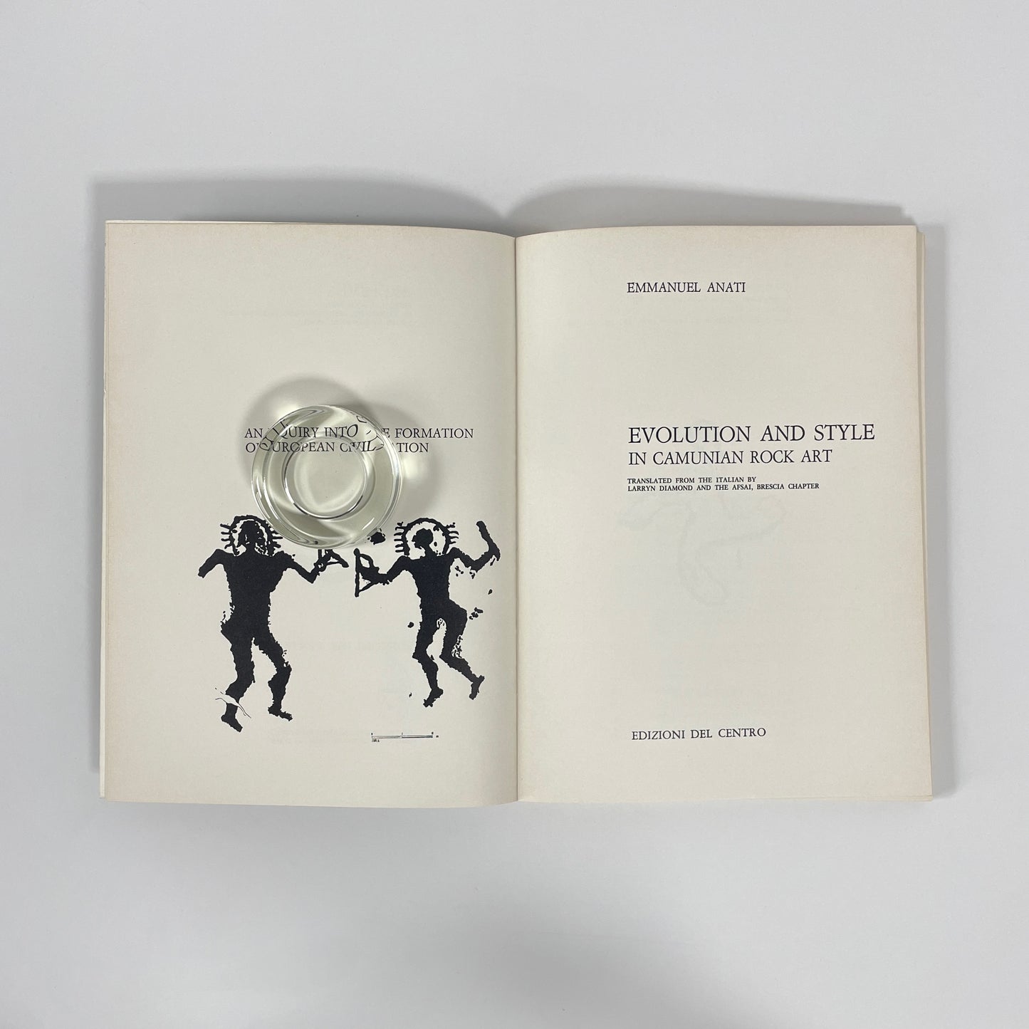 Evolution And Style In Camunian Rock Art, An Inquiry Into The Formation Of European Civilizations; Anati, Emmanuel