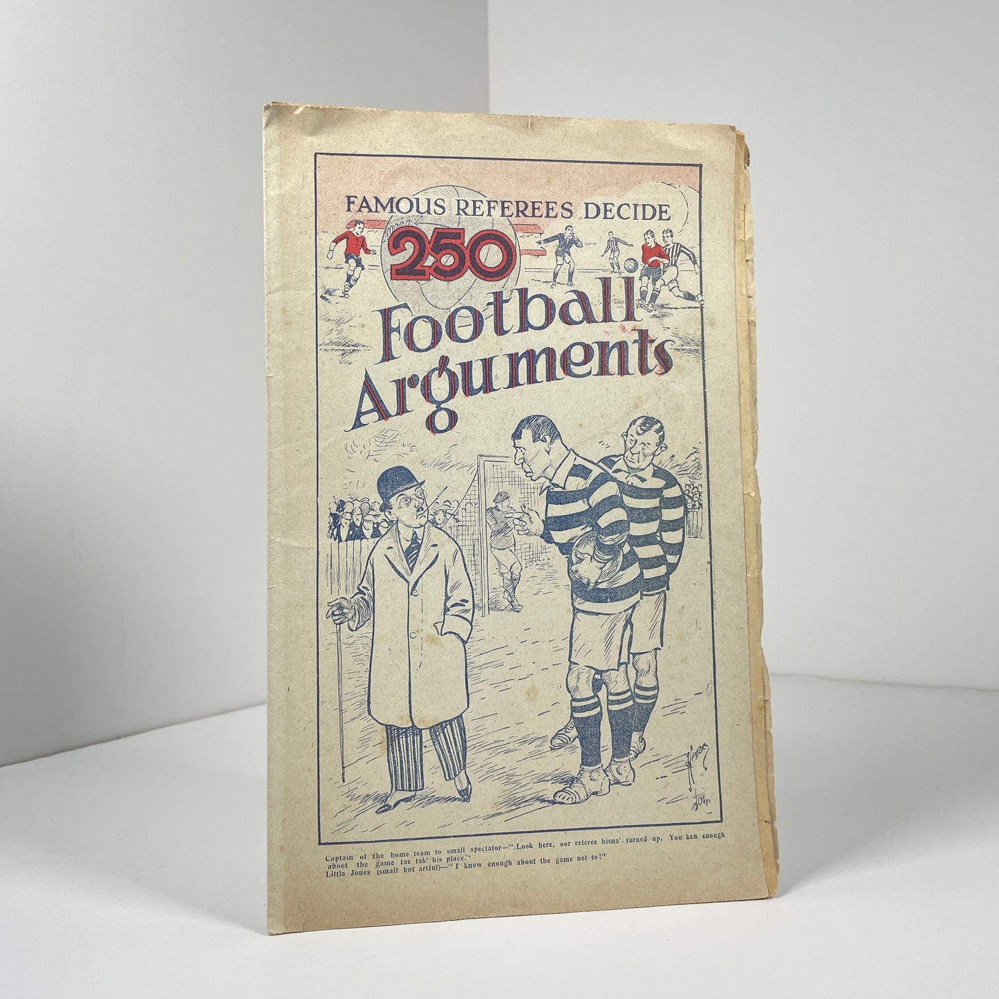 Famous Referees Decide 250 Football Arguments; Not Named