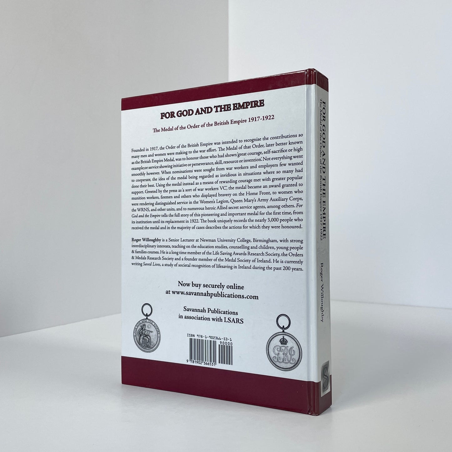 For God And The Empire, The Medal Of The Order Of The British Empire 1917-1922; Willoughby, Roger