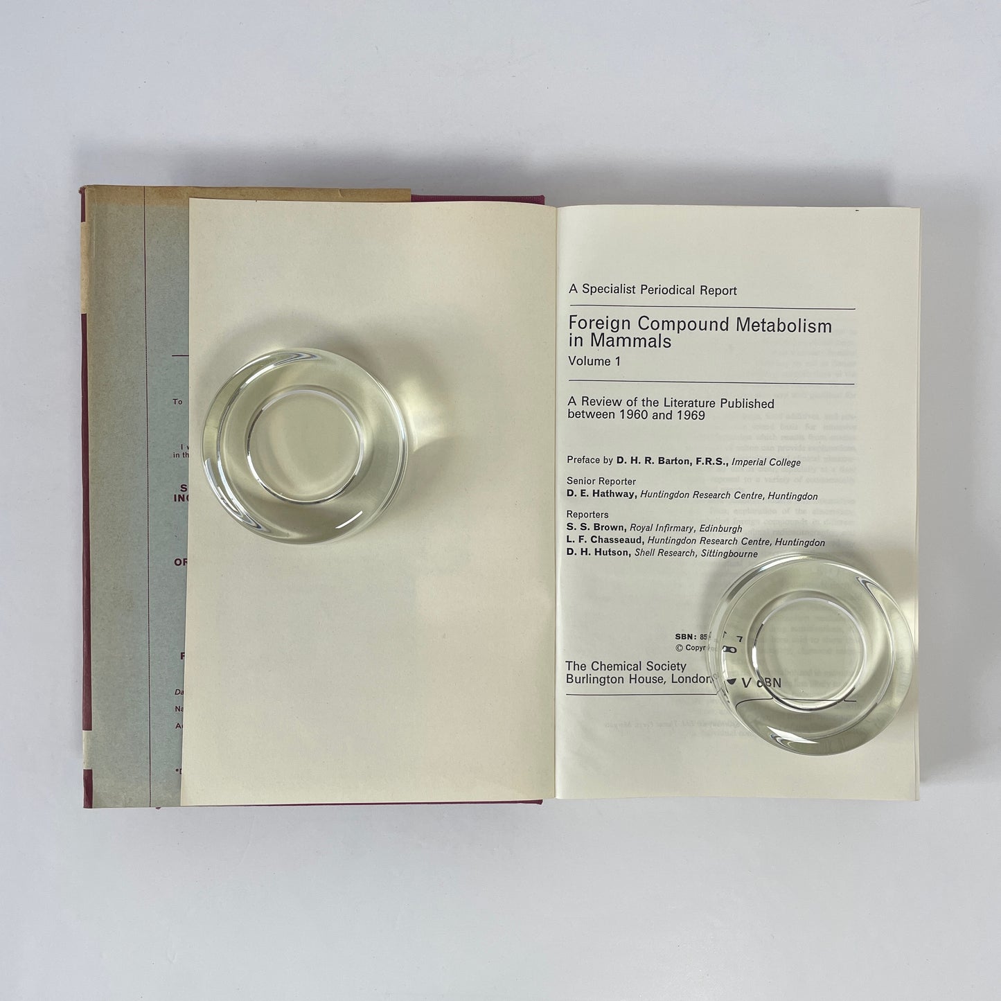 Foreign Compound Metabolism In Mammals - Volume 1; Barton, D H R