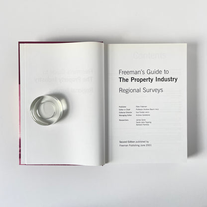 Freemans Guide To The Property Industry Regional Surveys; Baum, Professor Andrew