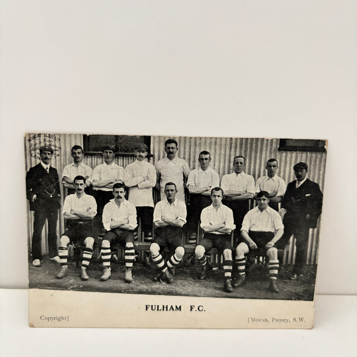 Fulham F.C Team 1903 - 04 Postcard;