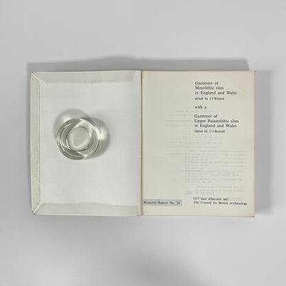 Gazetteer Of Mesolithic Sites In England And Wales, Gazetteer Of Upper Palaeolithic Sites In England And Wales; Wymer, JJ; Bonsall, C J