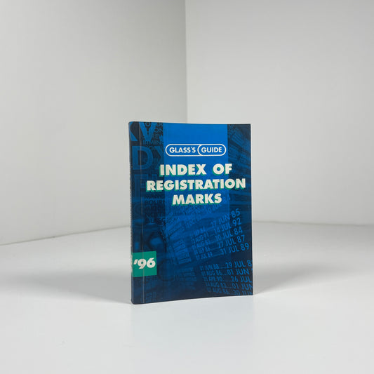 Glass's Guide Index Of Registration Marks 96; Glass's Guide