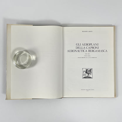 Gli Aeroplani Della Caproni Aeronautica Bergamasca 1920-1946; Abate, Rosario