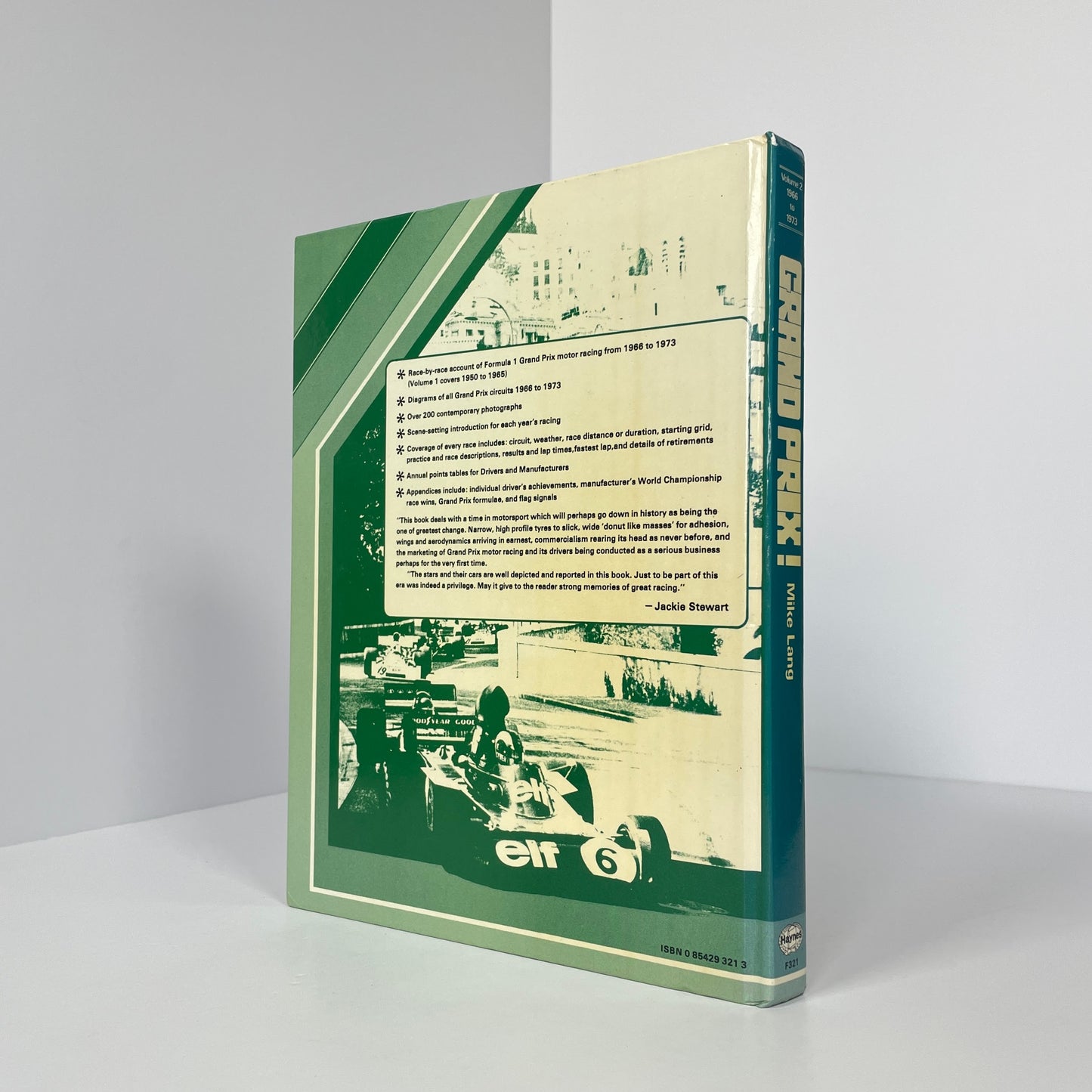 Grand Prix! Race-By-Race Account Of Formula 1 World Championship Motor Racing, Volume 2 1966 to 1973; Lang, Mike