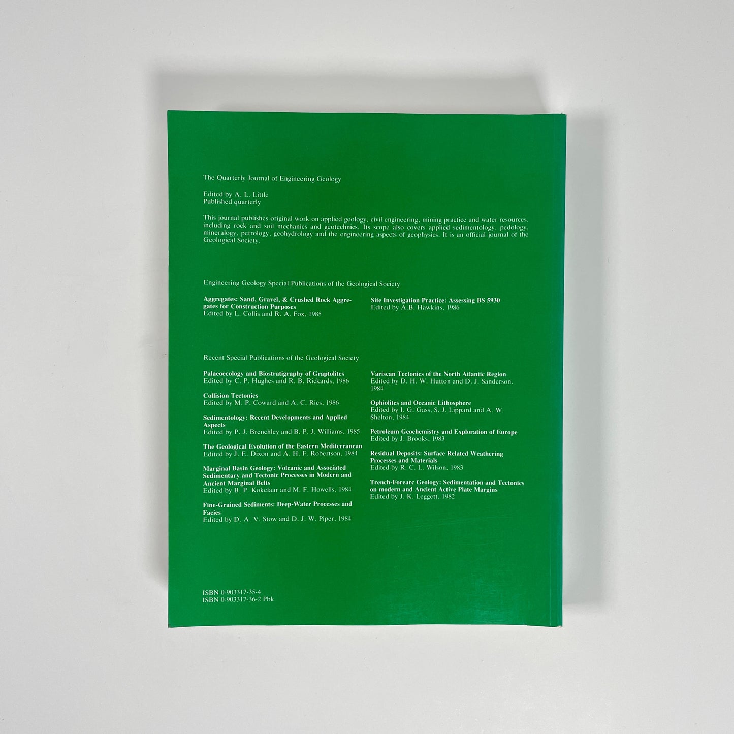 Groundwater In Engineering Geology; Cripps, J C; Bell, F G; Culshaw, M G