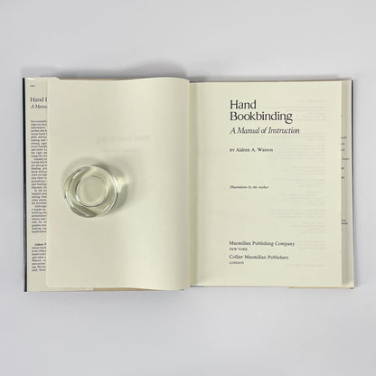 Hand Bookbinding A Manual Of Instruction; Watson, Aldren A