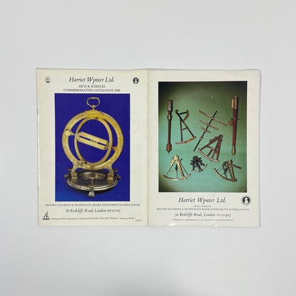 Harriet Wynter Ltd, Arts & Sciences Commemorative Catalogue 1986 & June 1983; Harriet Wynter Ltd