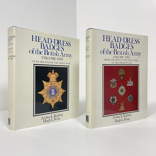 Head-Dress Badges Of The British Army Volumes 1 & 2; Kipling, Arthur; Kipling, Hugh