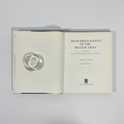 Head-Dress Badges Of The British Army Volumes 1 & 2; Kipling, Arthur; Kipling, Hugh