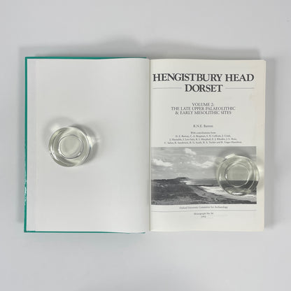 Hengistbury Head Dorset, Volume 2: The Late Upper Palaeolithic & Early Mesolithic Sites; Barton, R N E