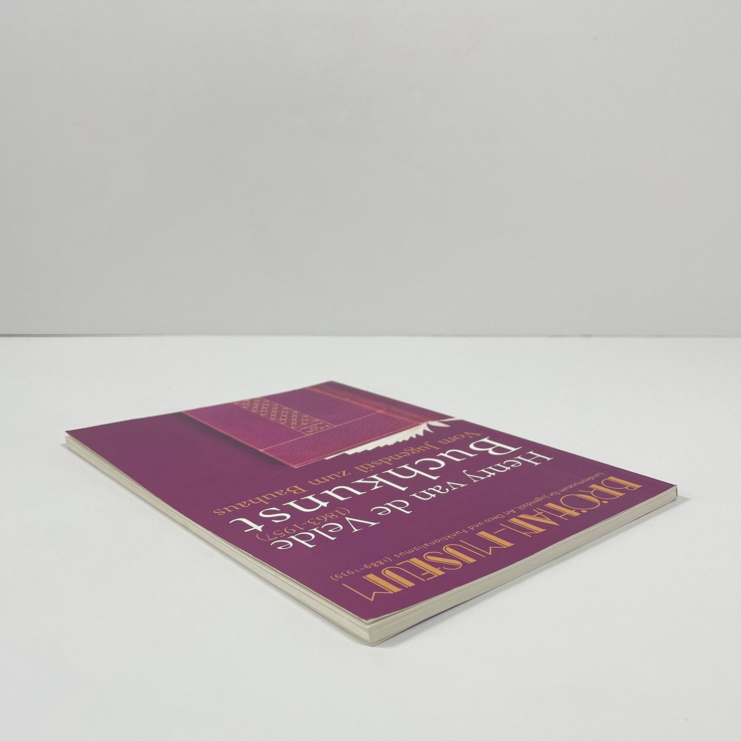 Henry Van De Velde (1863-1957) Buchkunst Vom Jugendstil Zum Bauhaus; Brinks, John Dieter