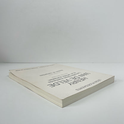 Henry Van De Velde, Les Mémoires Inachevés D'un Artiste Européen, Volumes 1 & 2; Ploegaerts, Léon
