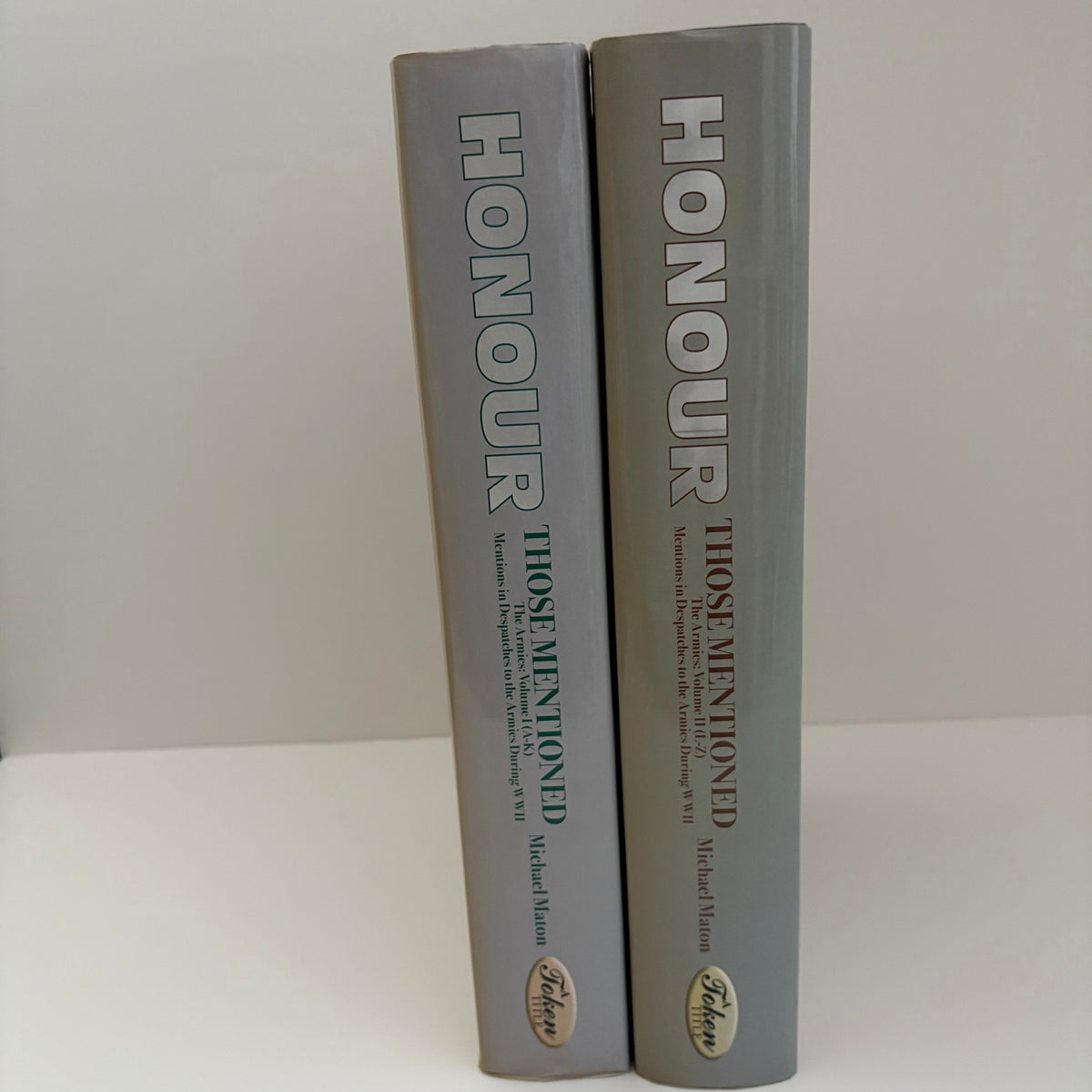 Honour Those Mentioned The Armies (2 Volume Set); Maton, Michael