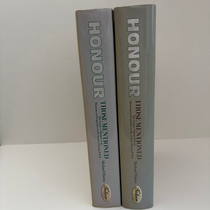 Honour Those Mentioned The Armies (2 Volume Set); Maton, Michael