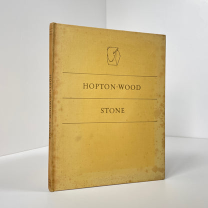 Hopton-Wood Stone, A Book For The Architect And Craftsman; Hopton-Wood Stone Firms Limited