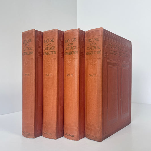 House and Cottage Construction, 4 Volume Set; Newbold, Harry Bryant