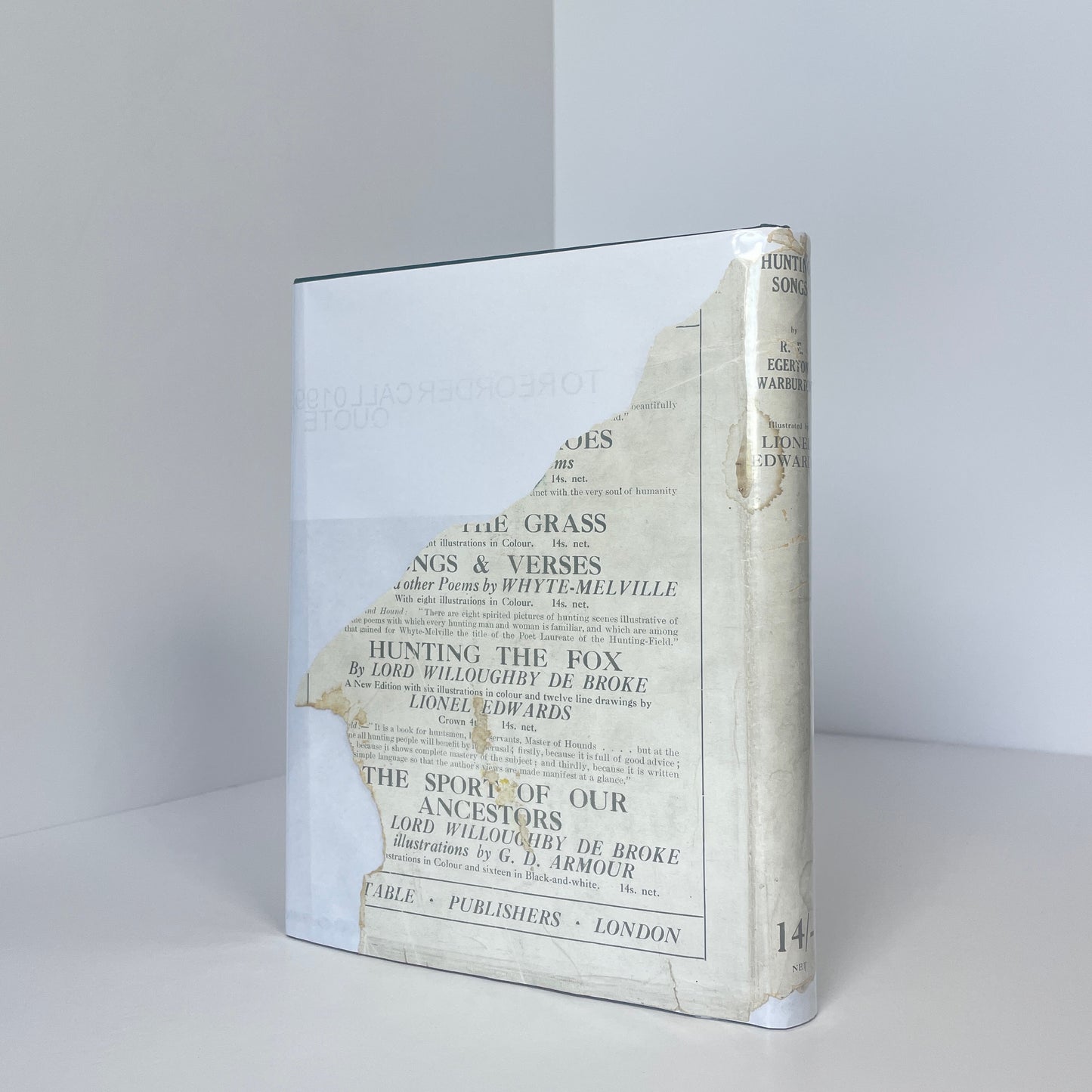 Hunting Songs; Warburton, R E Egerton