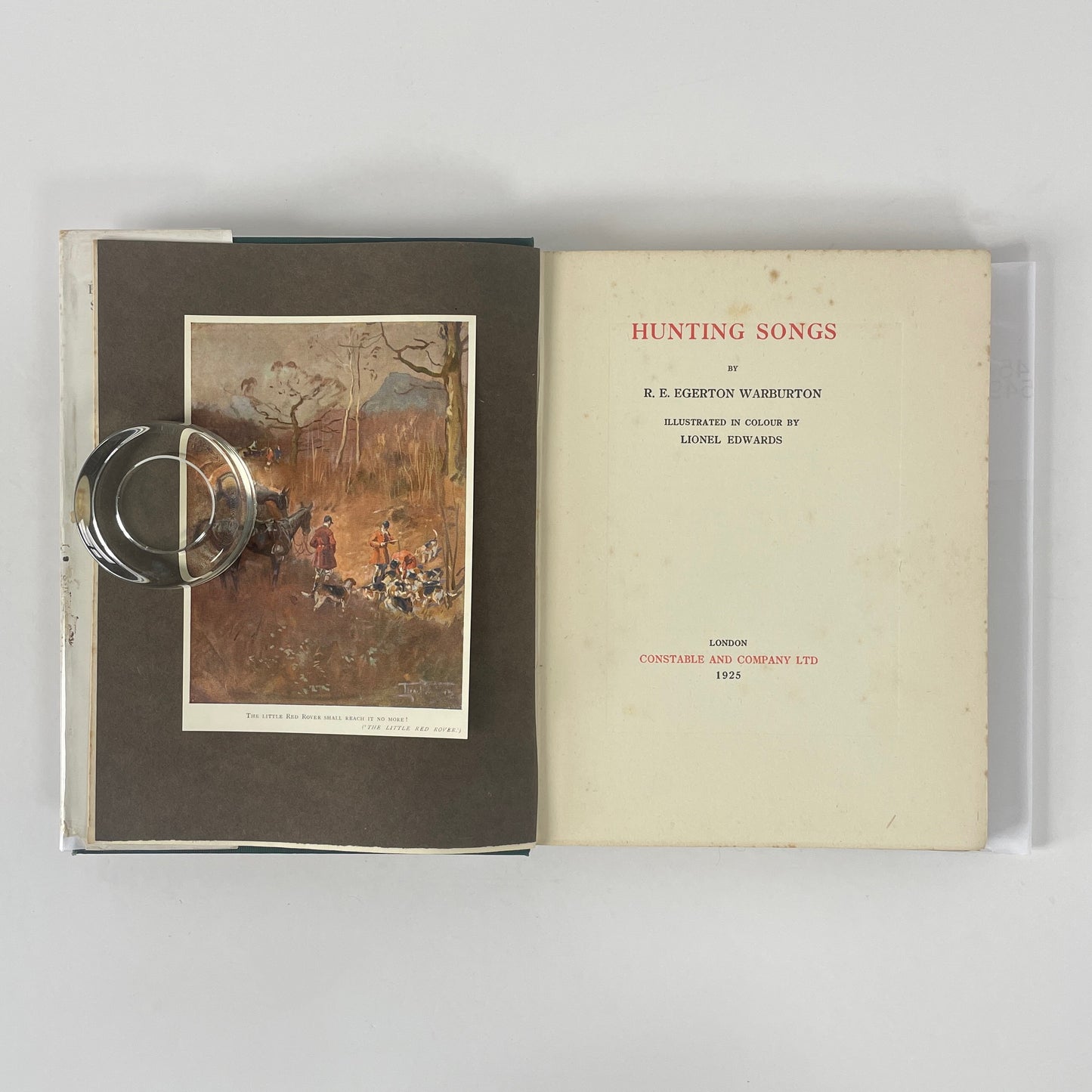 Hunting Songs; Warburton, R E Egerton