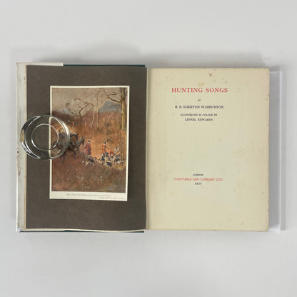 Hunting Songs; Warburton, R E Egerton