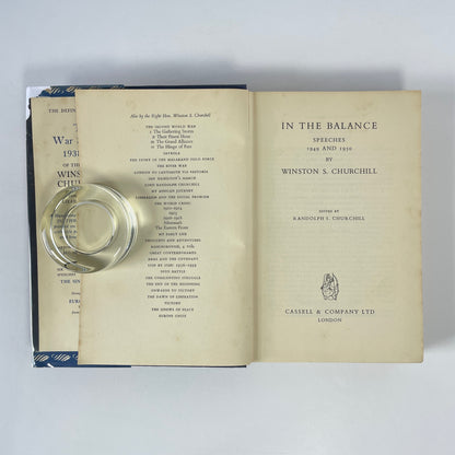 In The Balance, Speeches 1949 & 1950; Churchill, Winston S
