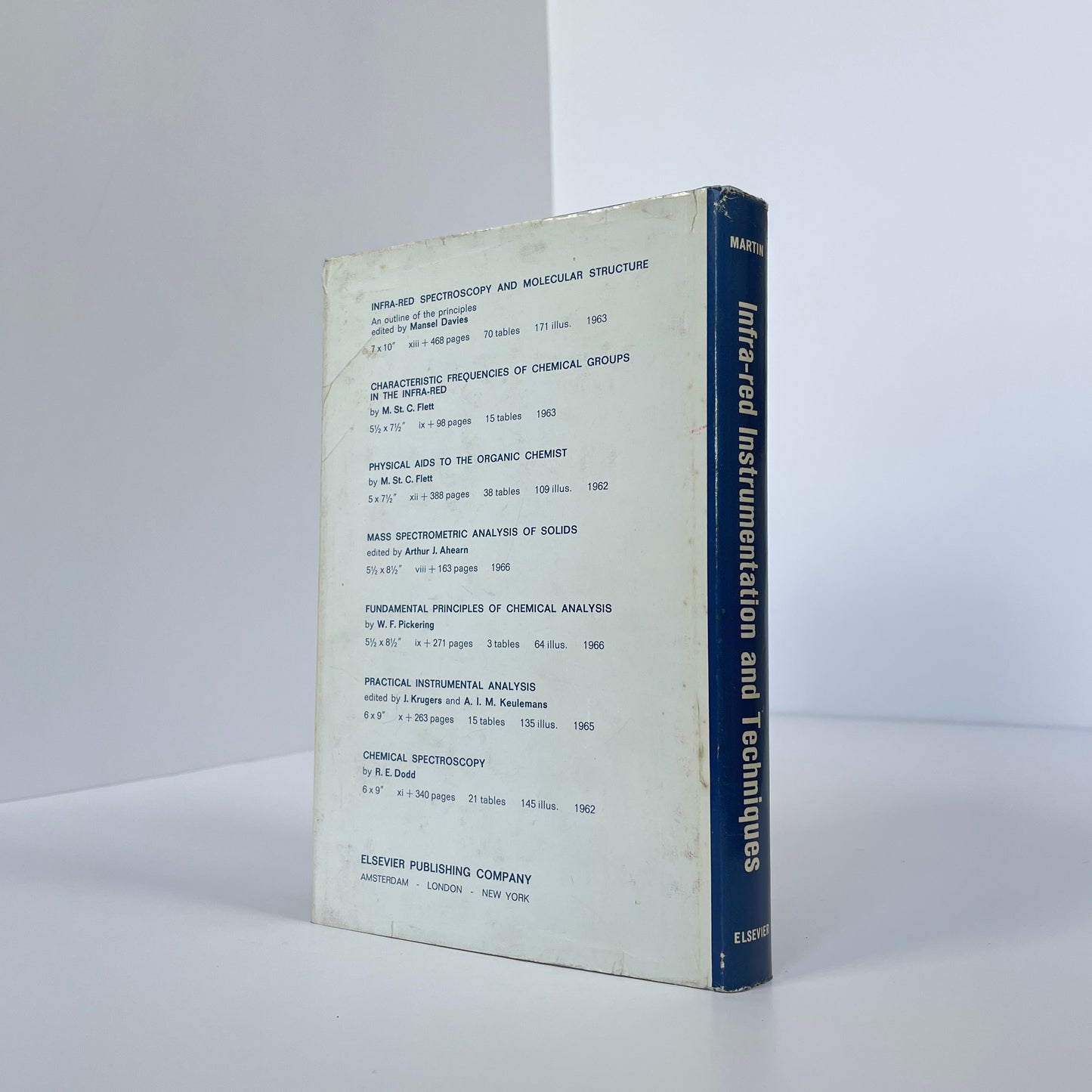 Infra-red Instrumentation And Techniques; Martin, A E