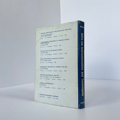 Infra-red Instrumentation And Techniques; Martin, A E